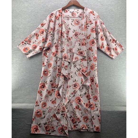 LuLaRoe Tops - Lularoe Shirley Women's Floral Lightweight Kimono Size Medium